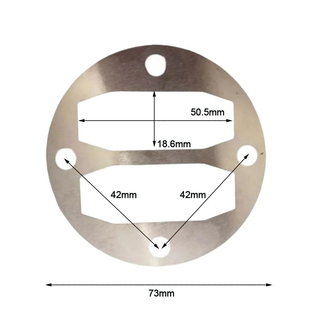 2 pz guarnizioni rondelle 42mm distanza foro per compressore d'aria teste cilindro piastra valvola guarnizioni rondelle