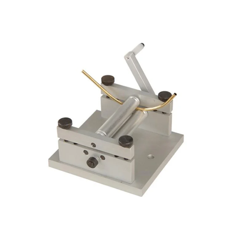 DIY Manual Soft Metal Plate Rolling Machine Soft Metal Sheet Tube Mini Bending Machine S / N: 20013