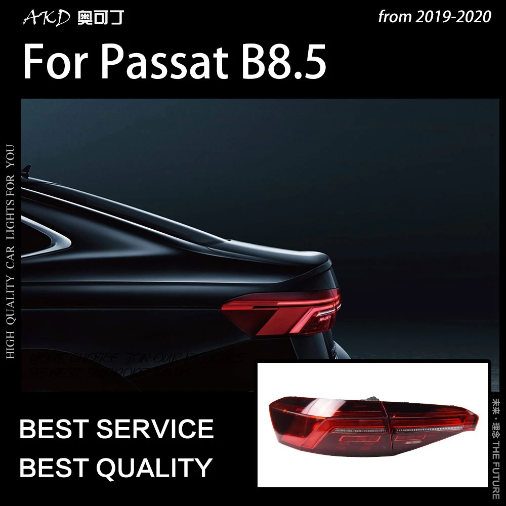 

Taillights Styling for VW Passat B9 Rear Lamp 2019-2020 New Passat B8.5 US Version LED Tail Light DRL Dynamic Signal Accessories