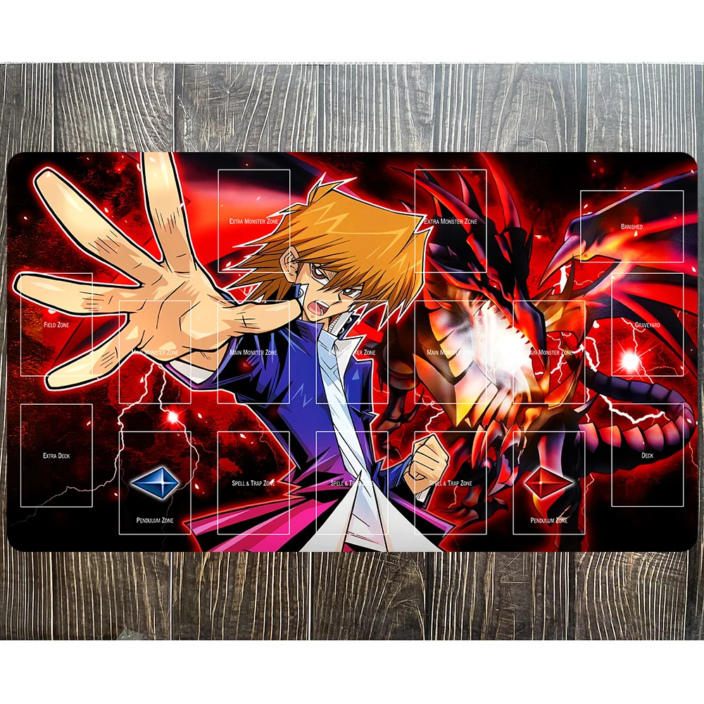 Yu-Gi-Oh Red-eyes Black Flare Dragon Playmat CCG TCG Trading Card Game Mat YGO Yugioh Pad Mat-453