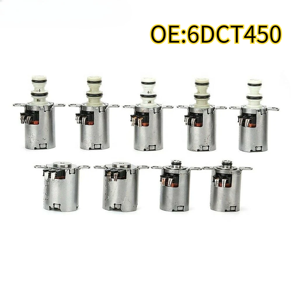 

High quality New For 9pcs 6DCT450 MPS6 Transmissie Solenoid Kit 6 Speed Fit Voor Ford Galaxy Focus Mondeo