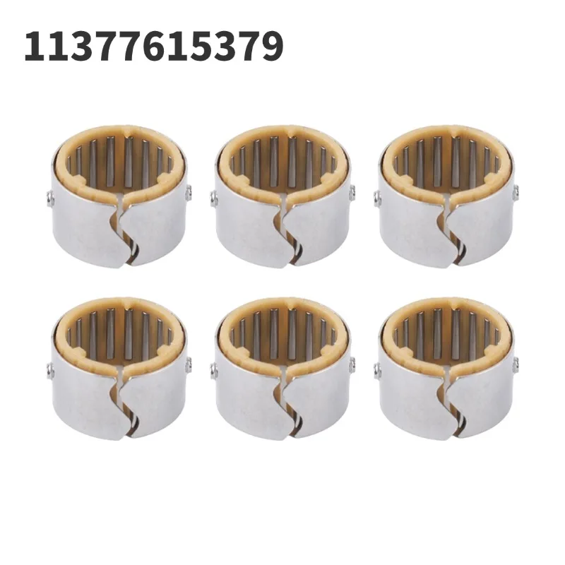 Shaft Camshaft Needle Bearin Direct Replacement Plastic & Metal 11377615379 6pieces For 7' (F02 Facelift) 13-15