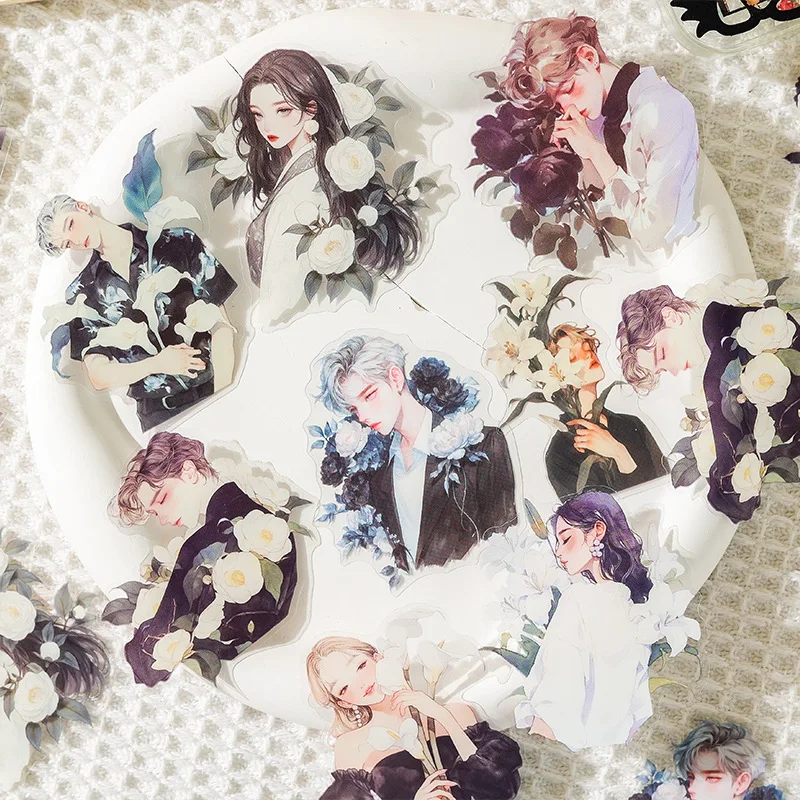 30 قطعة/1 مجموعة kawaii القرطاسية ملصق الشاي لغة ضوء أغنية غير المرغوب فيه مجلة الزخرفية سكرابوكينغ DIY بها بنفسك الحرفية ملصق