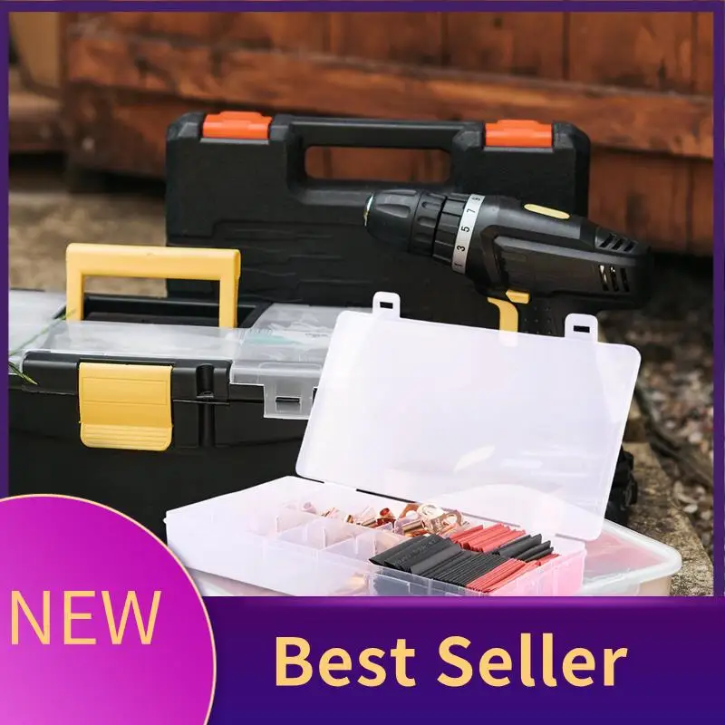 ABHI-150 Pcs Copper Wire Terminal Connectors, AWG 2 4 6 8 10 12 Ring Lug Kit With 70 Pcs Heat Shrink 80Pcs Battery Cable Lugs