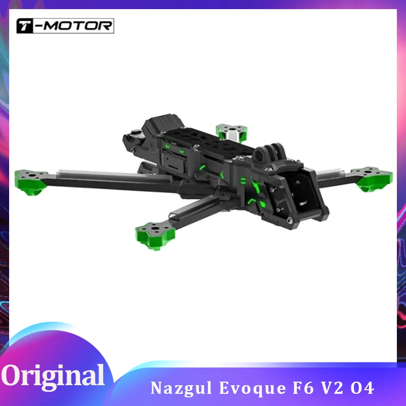 

iFlight Nazgul Evoque F6 V2 O4 Pro FPV Frame Kit 6inch F6D (DeadCat) 223mm Wheelbase with 6mm Arm RC FPV Racing Drone