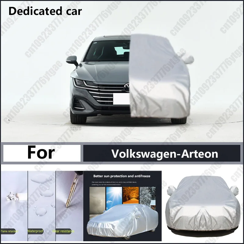 

For Volkswagen-Arteon Oxford cloth car cover for sun protection, rain resistance, and all season special car dust cover