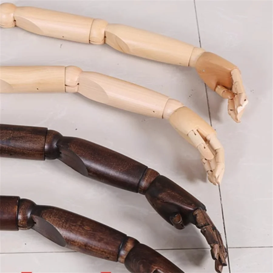 

Hand Maniqui Cuerpo Mujer for Female, Model Props Accessories, Mannequin Activities, Solid Wood Arms,A405A