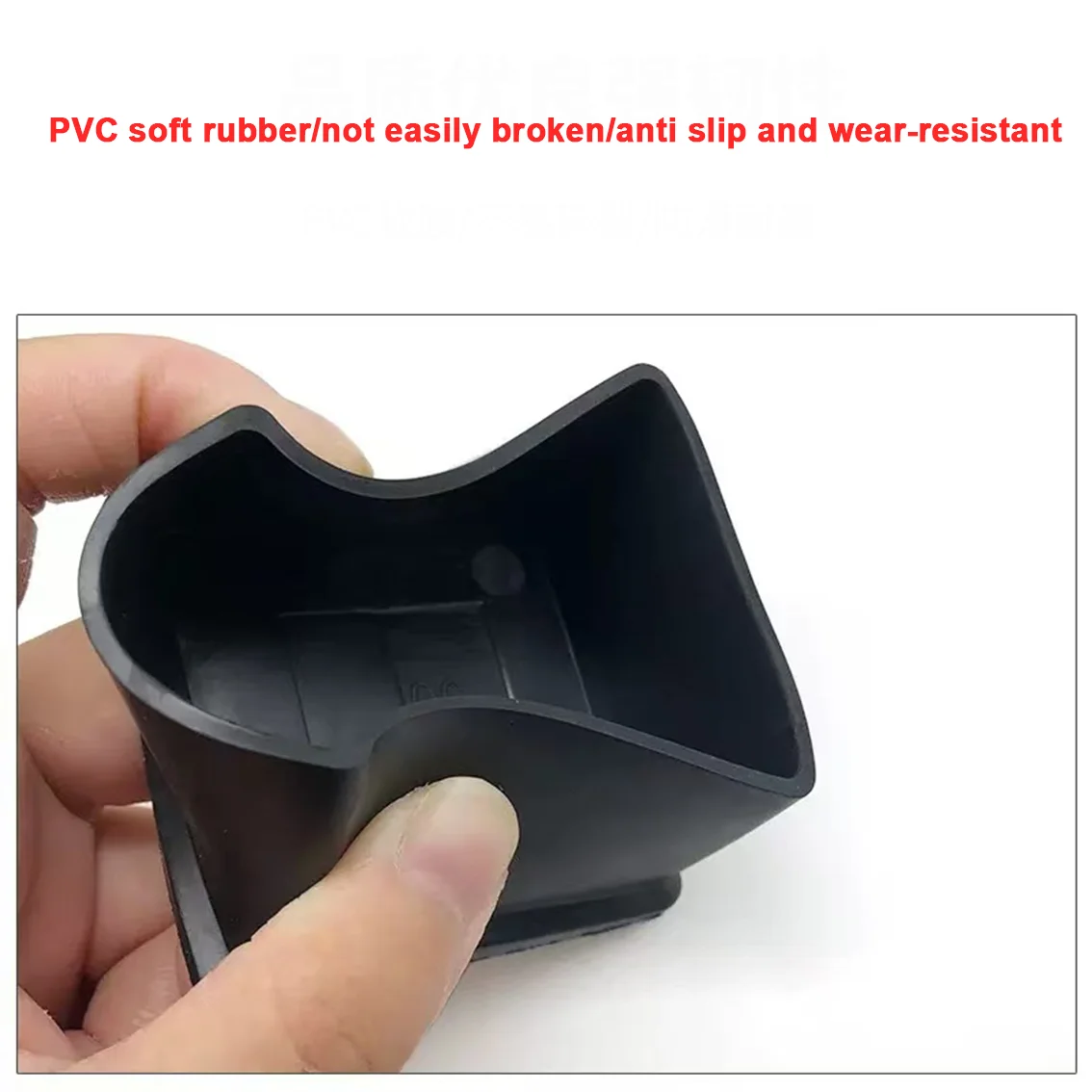 15 20-100mm PVC 소프트 튜브 커버 미끄럼 방지 가구 다리 캡 금속 튜브 엔드 캡 의자 발 보호대 가구 글라이드 슬리브