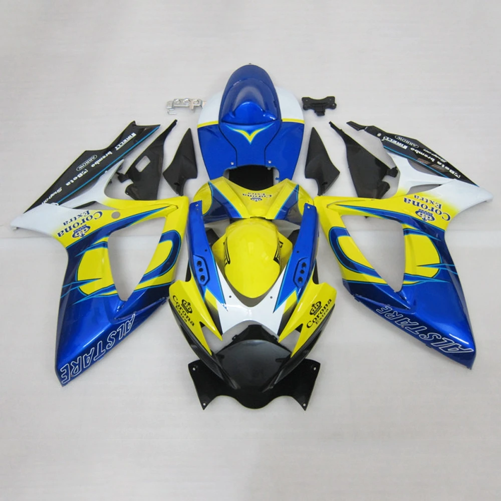 Rebuilding ABS Fairing Kits for SUZUKI K6 GSXR600 GSXR750 2006 2007 GSXR 600 750 06 07 100% Fit Injection Mold Aftermarket Parts