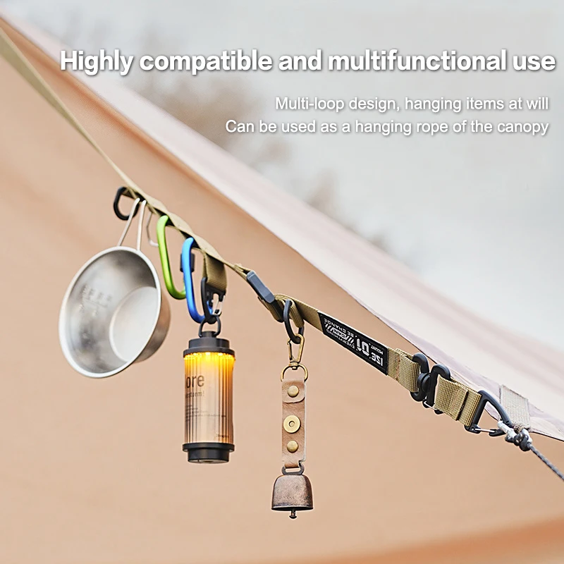 1PC Outdoor Multi-Functional Crossbody Strap Adjustable Length Tactical Storage Shoulder Strap Crossbody Bag Strap For Backpacks