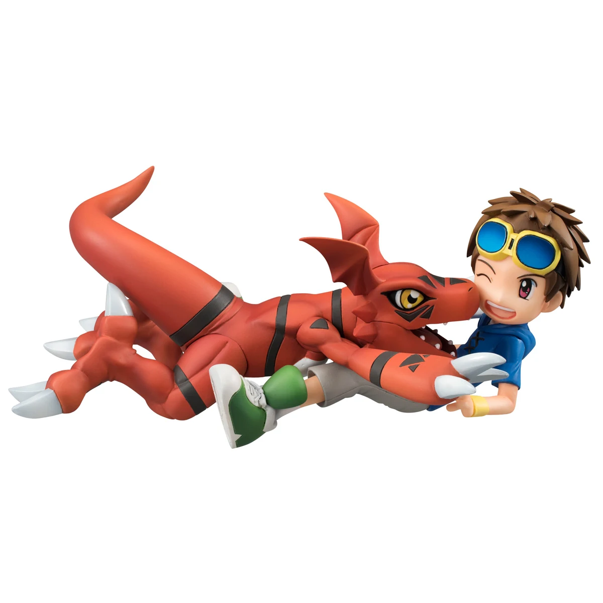 Brand New Genuine Megahouse MH GEM Digimon Adventure 3 Matsuda Takato Guilmon Action Anime Figures In Stock Gifts Toys