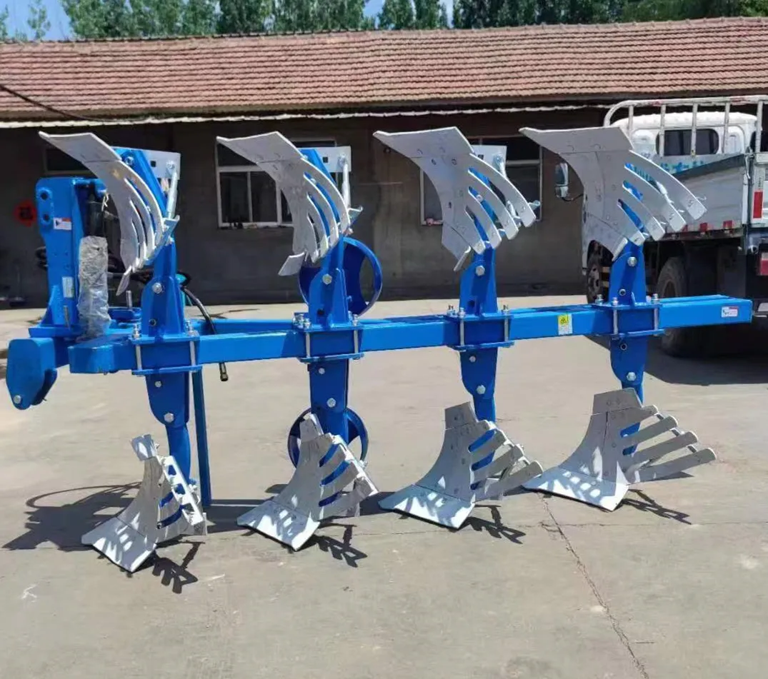 

Tractor Mounted Reversible Share Plough, Hydraulic Reversible Mouldboard Furrow Plough Plow