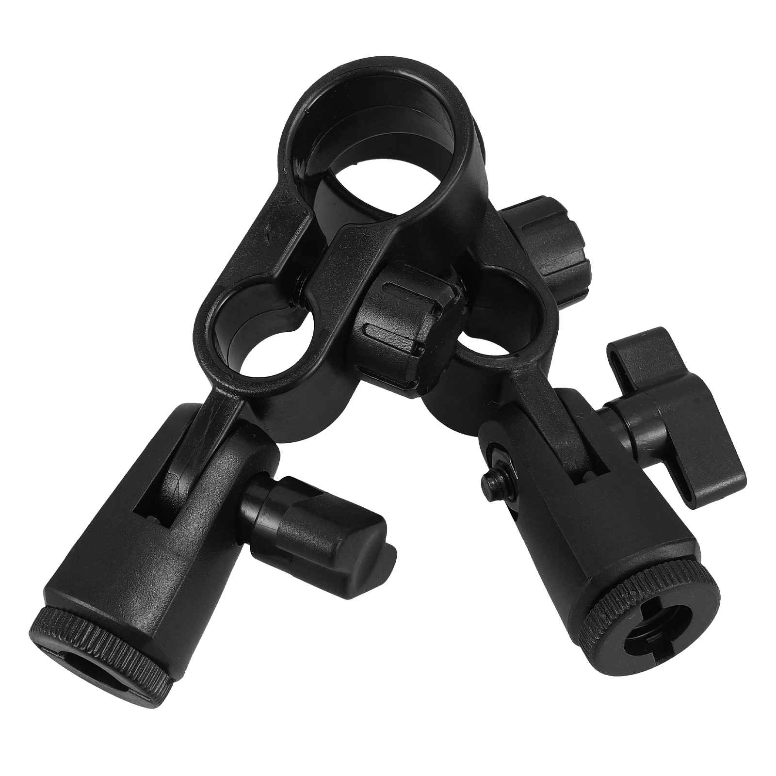 

2pcs Mic Stand Clips Shockproof Microphone Holder Clamp Durable Plastic Mic Clip For Handheld Mics Compatible With Levitt 240