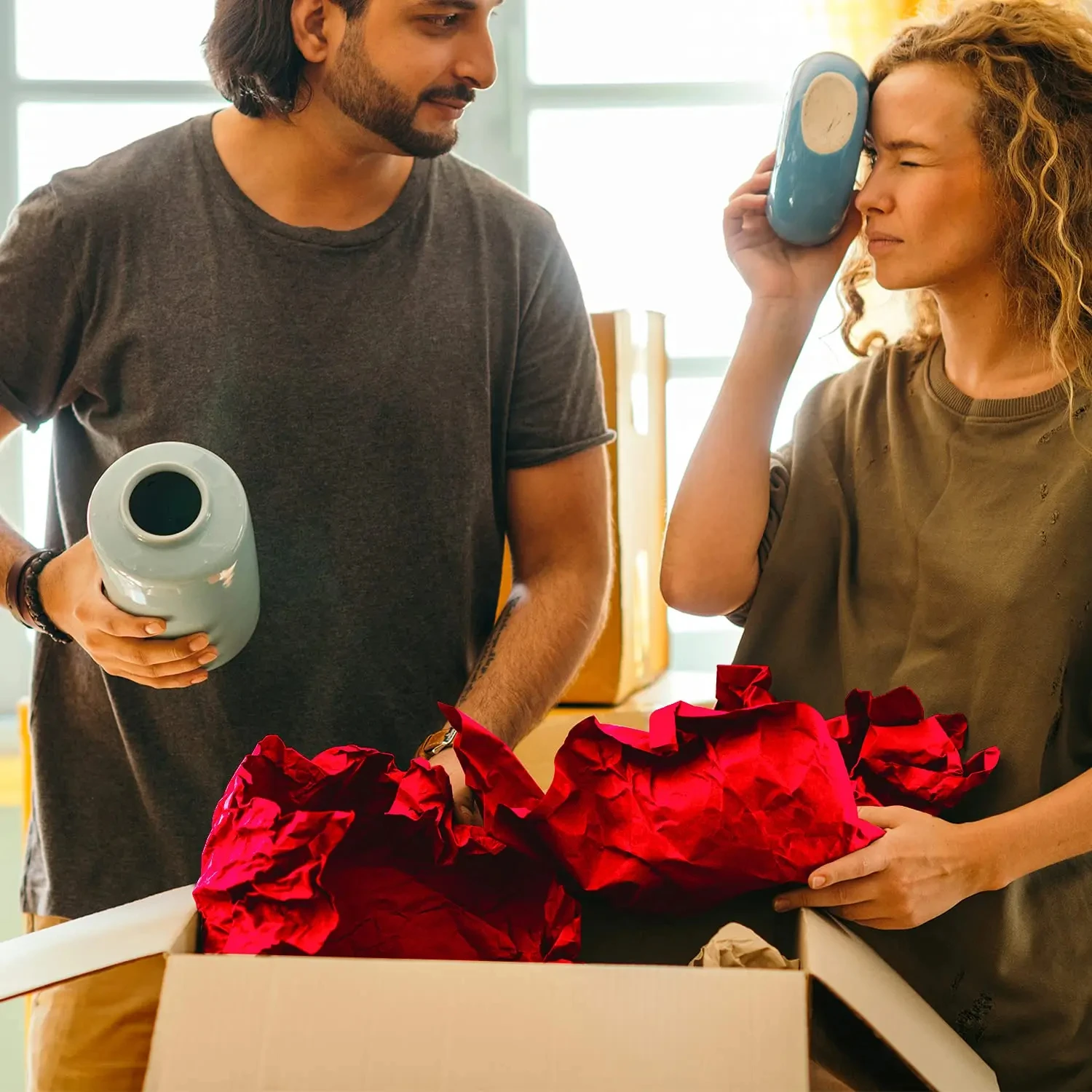 Kraftpapier Rollen, Geschenkverpakking, Inpakpapier, Verzending, Prikborden, Ambachten, Diy Maken (Rood)