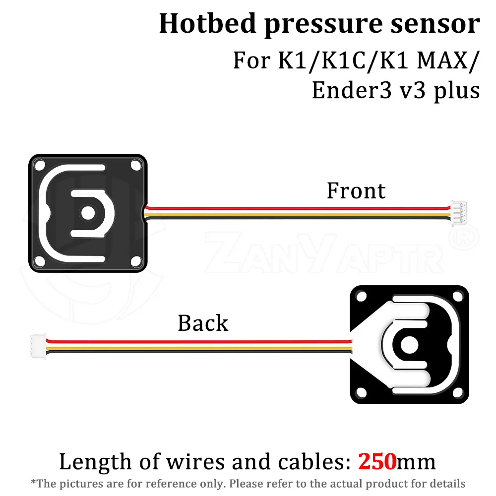 For Creality K1/K1C/K1MAX/End3V3plus Miniature Hot Bed Pressure Sensor for 3D Printer Accessories