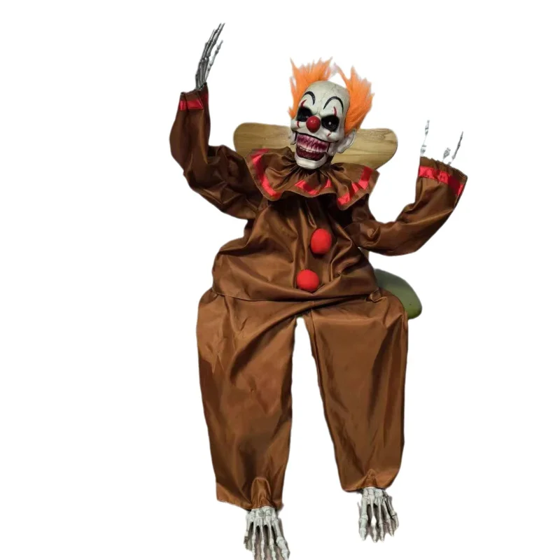 

Swinging Clown Halloween Halloween Scene Decoration Haunted House Bar Props Tricky Props