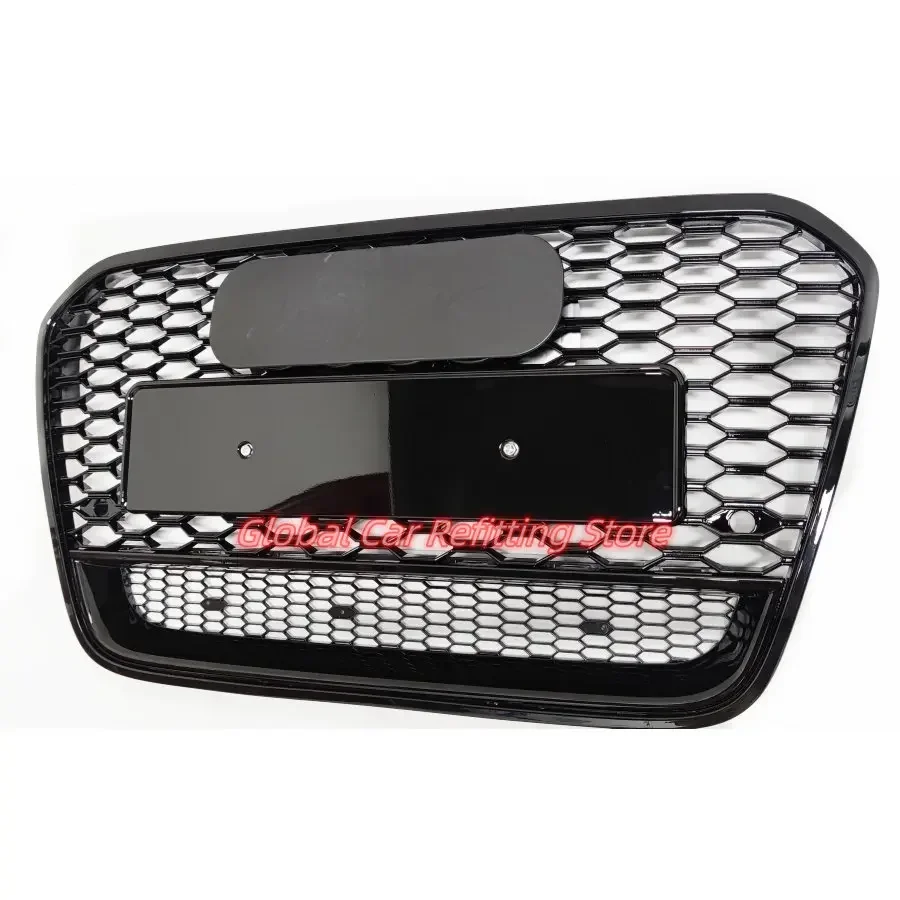 

Для RS6 Стиль передняя Спортивная Шестигранная сетчатая сотовая бленда гриль черный для A6/S6 C7 2012 2013 2014 2015 Аксессуары для автостайлинга