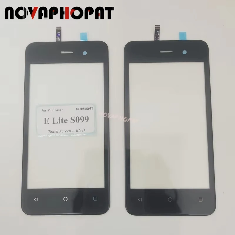 Novaphopat Touch Sensor Screen For Multilaser E Lite S099 Touch Screen Digitizer Front Glass Lens Panel Screen Replacement