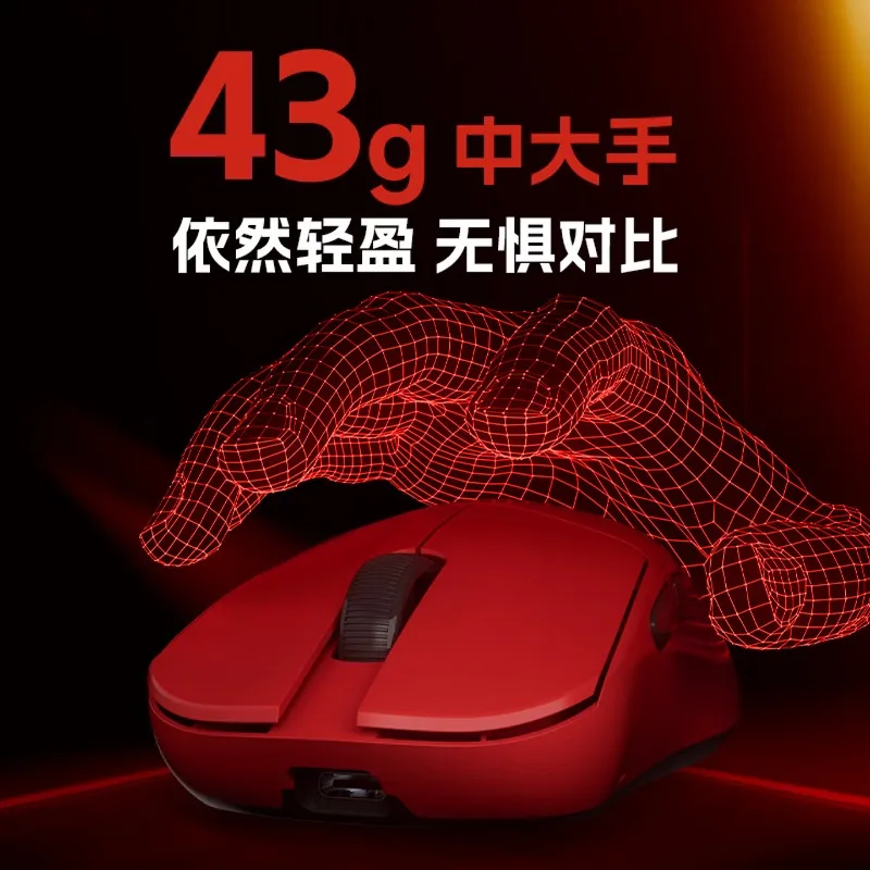 FGG MADLIONS MAD G Gaming Mouse PAW3395 Highest Wireless Transmission Technology Lightweight and Low Latency Gaming Mouse