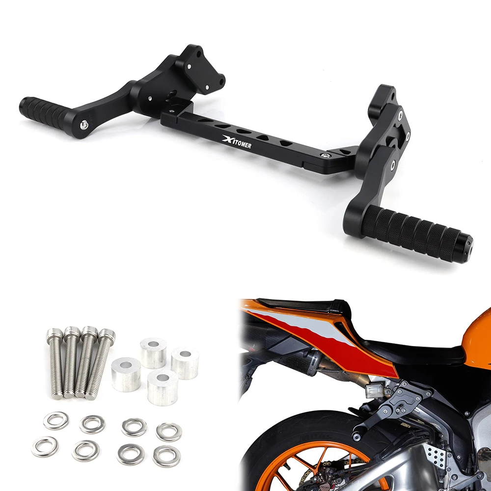 

Регулируемая задняя подставка для ног, подставка для мотоцикла для HONDA CBR600RR 2007-2012 CBR600 RR, защита для пассажирских колышков, опора для трюков