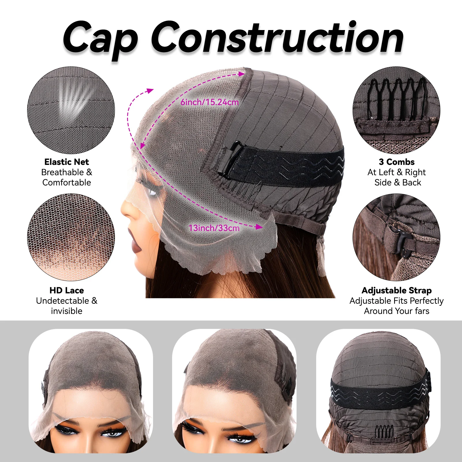 20in مستقيم الأبيض الاصطناعية الدانتيل الباروكات للنساء طويل أبيض 13*6 الدانتيل الباروكات الأمامية شعري طبيعي جزء مجاني يمكن كرة لولبية #6