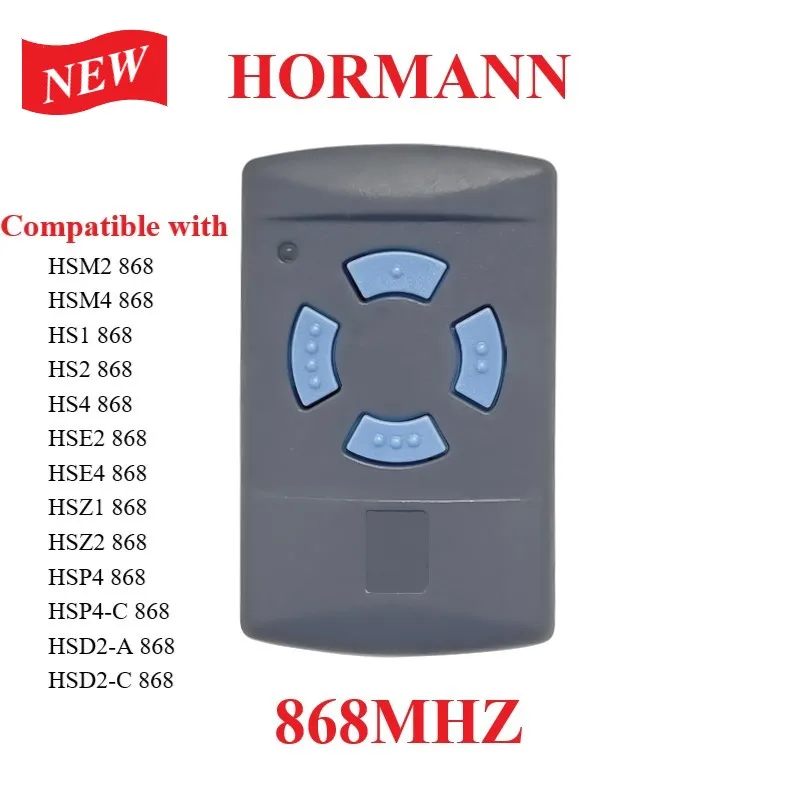 HORMANN-mando a distancia para puerta de garaje, abridor de mando inalámbrico de 868,35 MHz, Compatible con HORMANN HSM2,HSM4, HSE2, HSE4 868