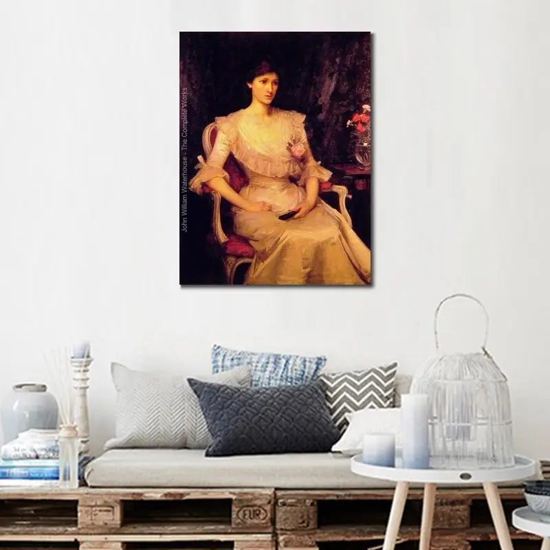 Miss Margaret Henderson by John William Waterhouse paintings For sale Home Decor Hand painted High quality