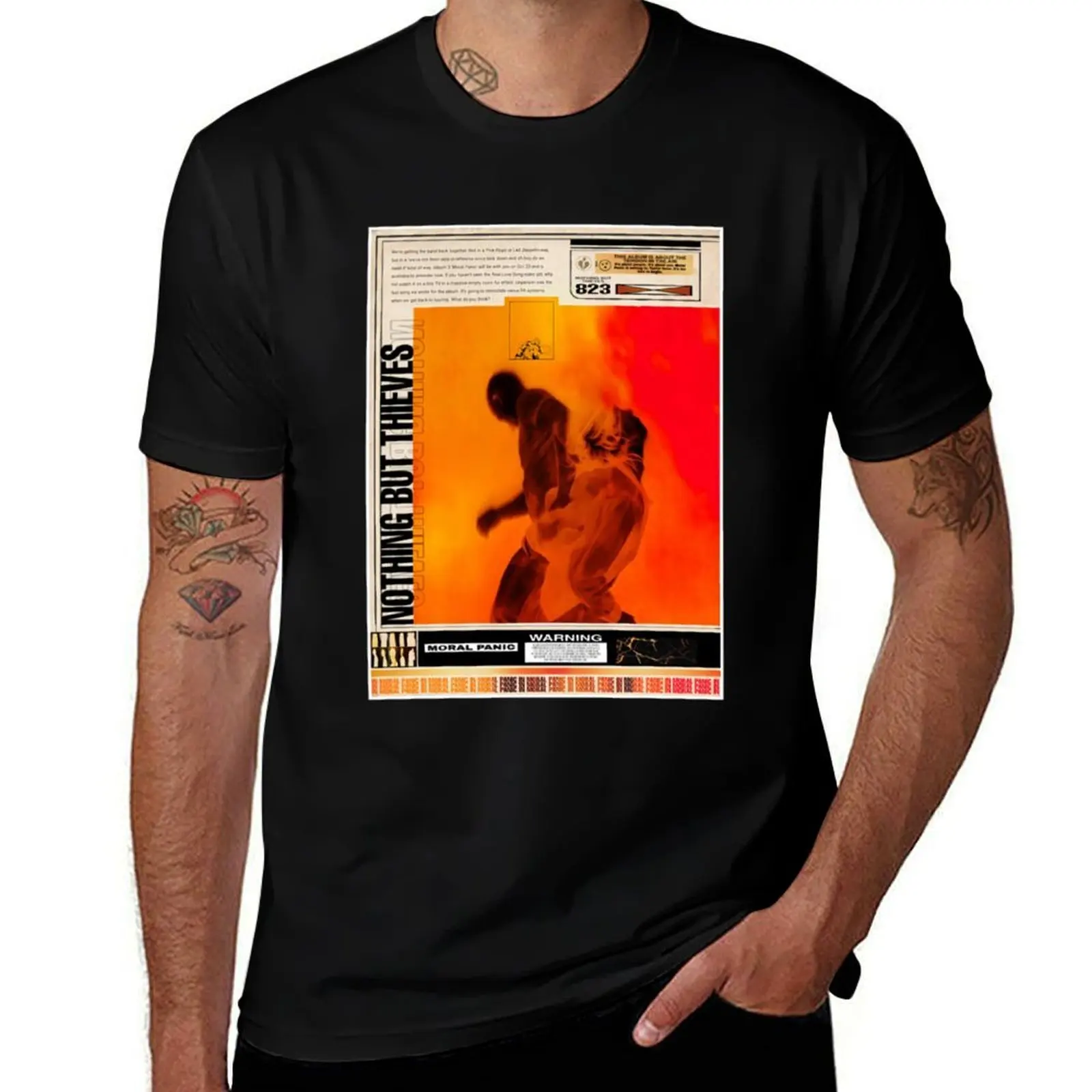 

Moral Panic fanart T-Shirt t shirts for man cotton funny cotton t shirt pack mens graphic t shirts T-Shirt