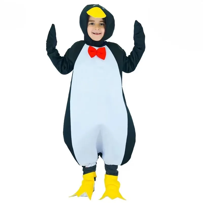 Baby Halloween Costume For Kids Madagascar Penguin Costume Animal Cosplay Clothing For Birthday Party Carnival Christmas SizeS-L