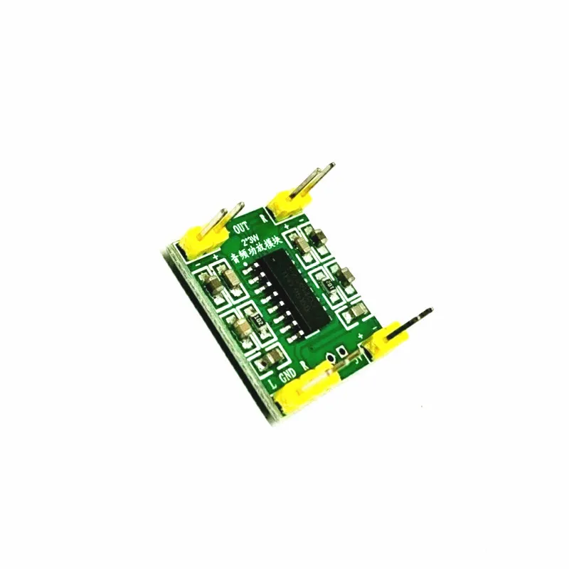 초소형 디지털 오디오 파워 앰프 보드 2x3W 클래스 2.5~5V 공급 핀 호환 오디오 파워 앰프 보드