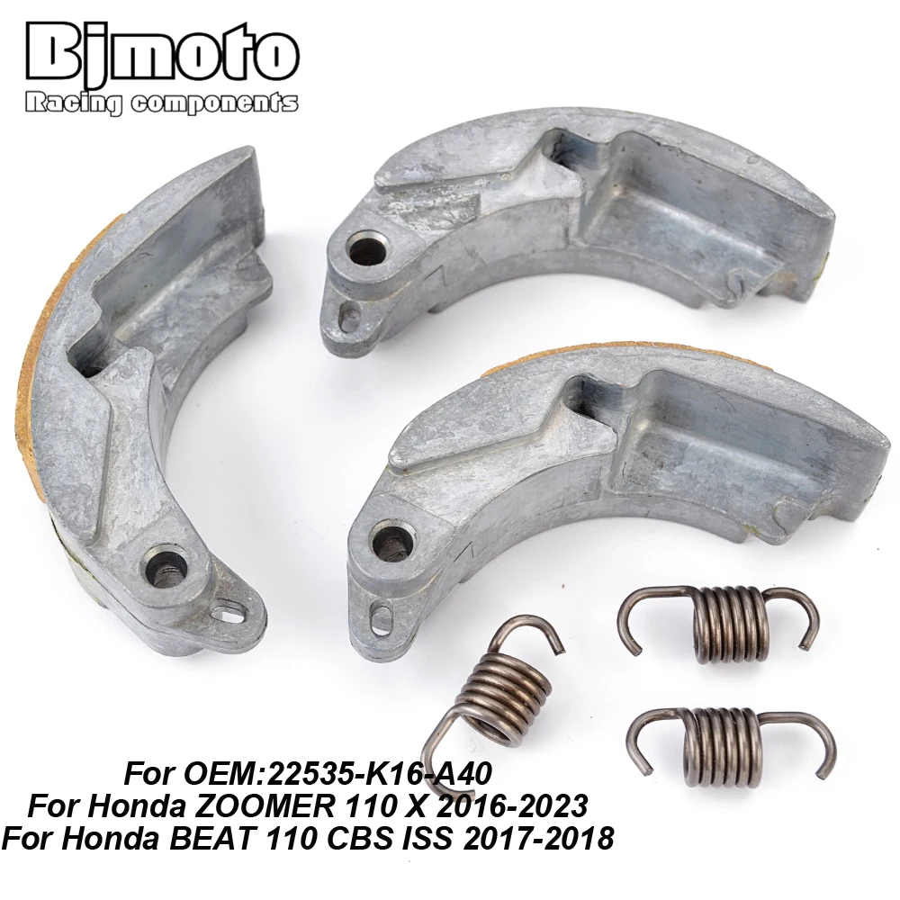 

Motorcycle Clutch Assy Shoes Weight Set for Honda ZOOMER 110 X 2016-2023 BEAT 110 CBS ISS 2017-2018 22535-K16-A40