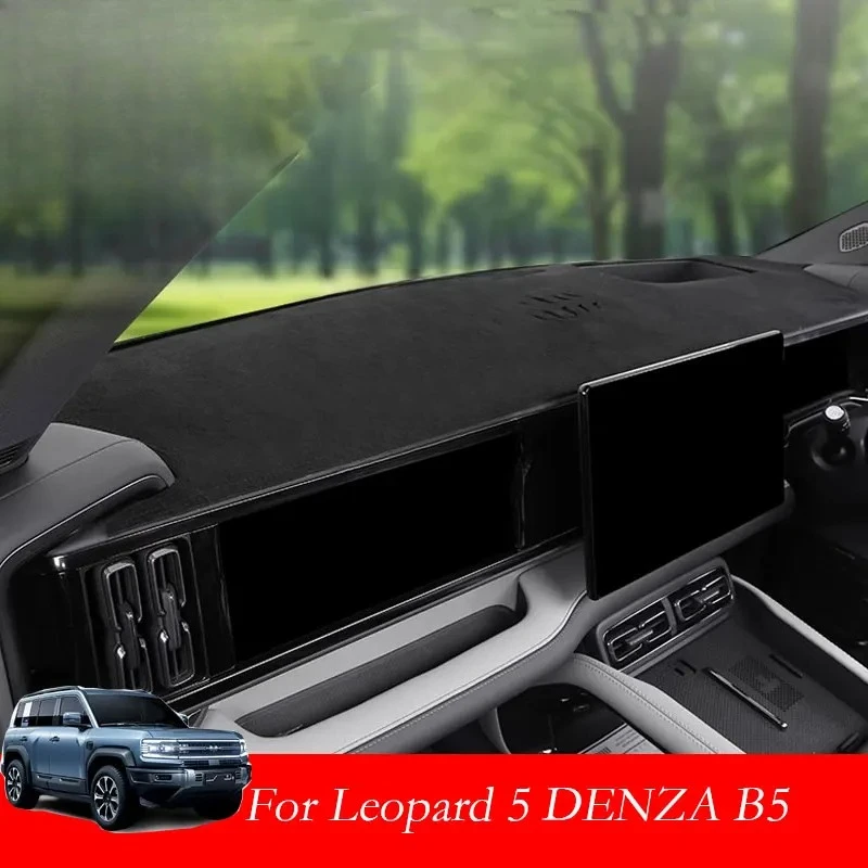 RHD LHD For BYD Equation Leopard 5 Denza B5 2025 Car Dashboard Cover Dash Board Sun Shade Anti-UV Avoid Light Mat  Accessories