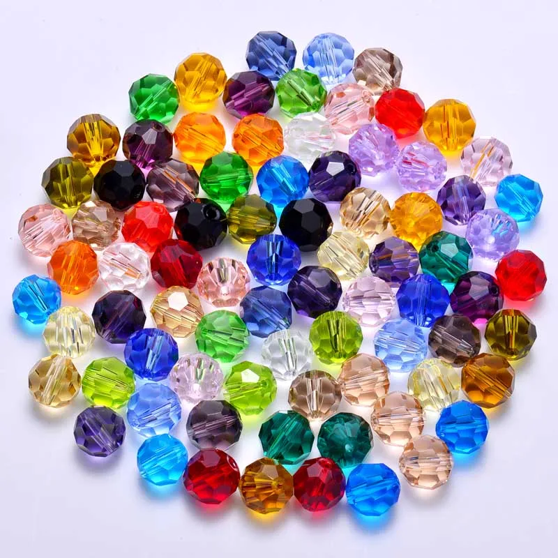 

AAA Multi Colors 4MM Czech Round Crystal Glass Ball Beads For DIY Bracelet Jewelry Making Crafts Accessories Loose Bead 100pcs