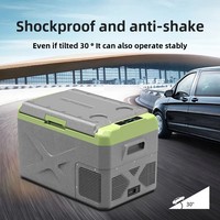 Alpicool Car Fridge X30/40/50L Compressor Cooling 12v24v Freezer Small Ice Box Air Conditioning Refrigeration Accessories