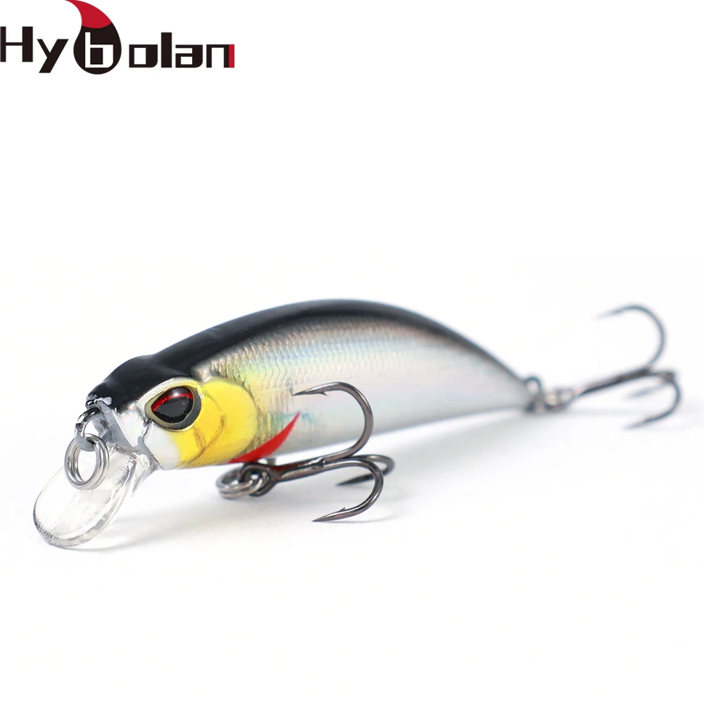 HYBOLAN Fishing Minnow Lures Wobbling Crankbait Artificial Baits Hard Bait 55mm5g For Bass Perch Pike Trout Pesca High Quality