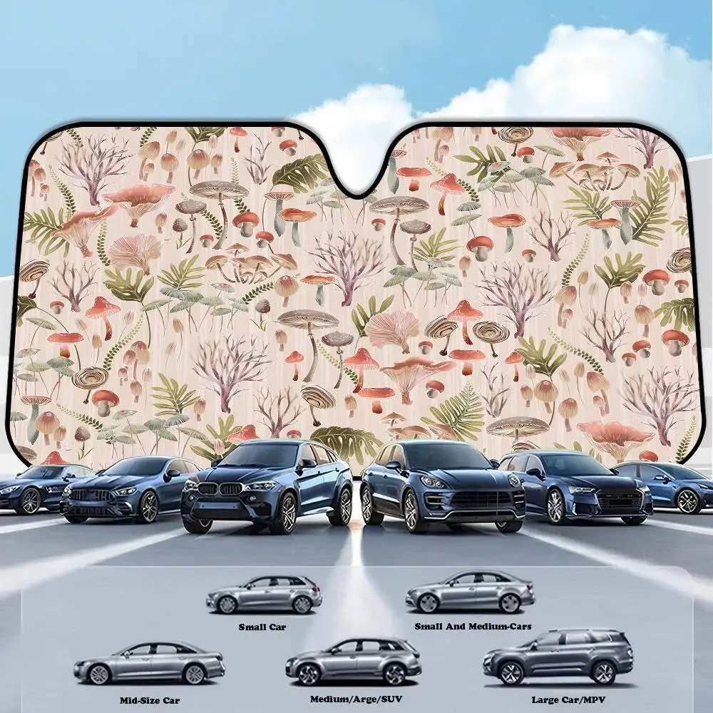 

Mushroom Windshield Sunshade Car Window Windscreen Cover Sun Shade Auto Sun Visor Car-covers Car Solar Protection