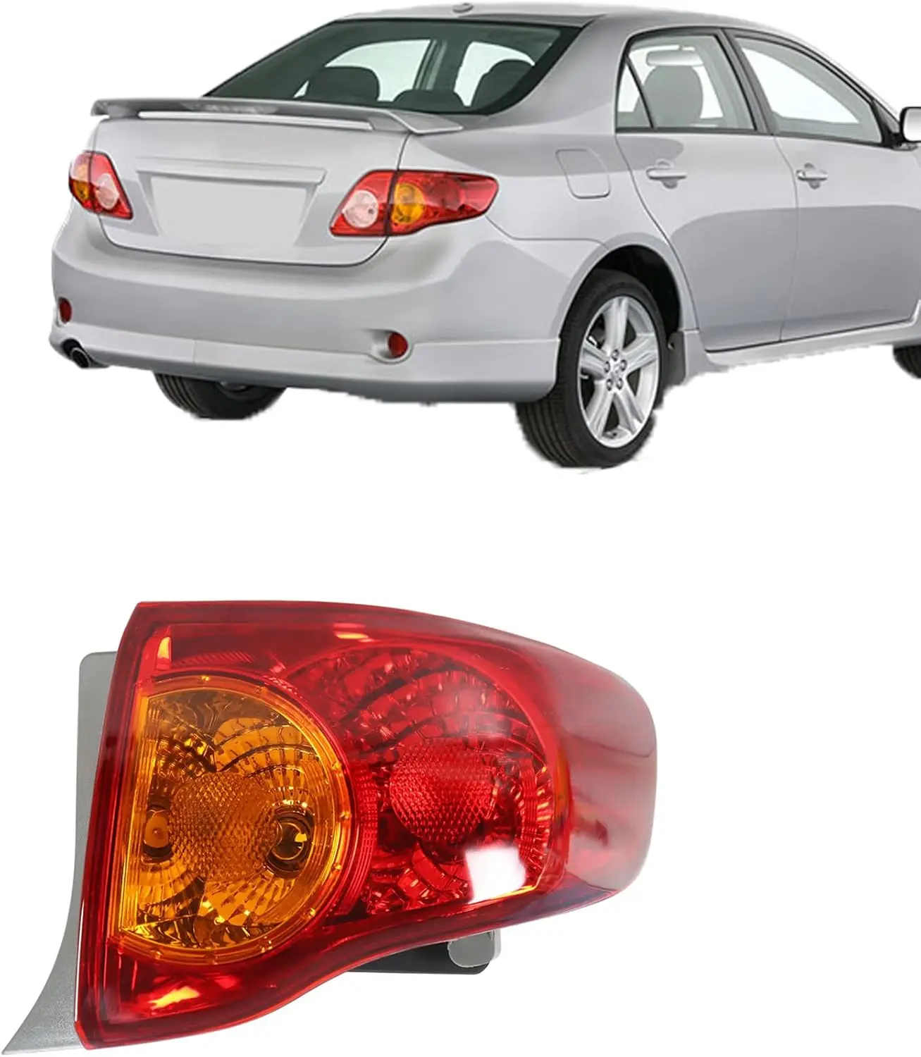 

RH Tail Light Lamp Assembly for Toyota Corolla 2009-2010 8155002460 TO2801175