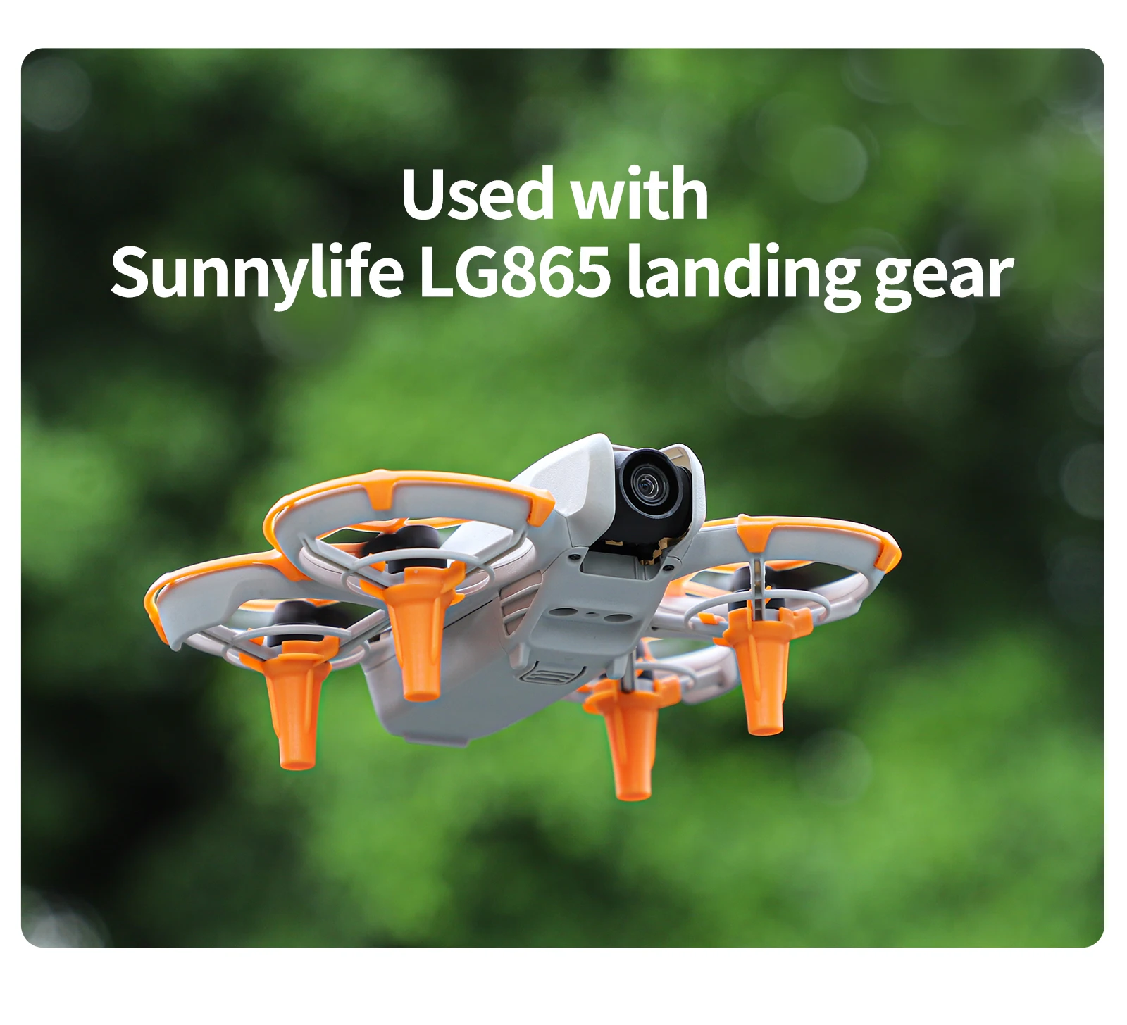 Sunnylife protetor de hélice para dji neo protetor de lâmina de liberação rápida capa protetora anel de hélice leve para dji neo