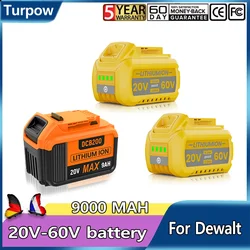 60V 9000mAh For Dewalt DCB609 Battery Replacement Li-ion Battery DCB200 DCB606 DCB205 DCB206 DCB209 DCB182 Power Tool Battery