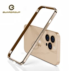 Luxury Light Aluminum Bumper Ultra Case For iPhone 17 13 12 14 Plus 15 16 Pro Max Safety Buckle Desert Metal Alloy Accessories