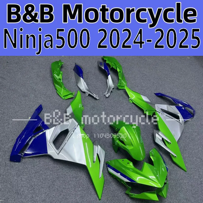 

Для Kawasaki Ninja 500 ninja 500 NINJA 500 NINJA 500 2024-2025 полный комплект обтекателя мотоцикла, аксессуары для инъекционного обтекателя кузова