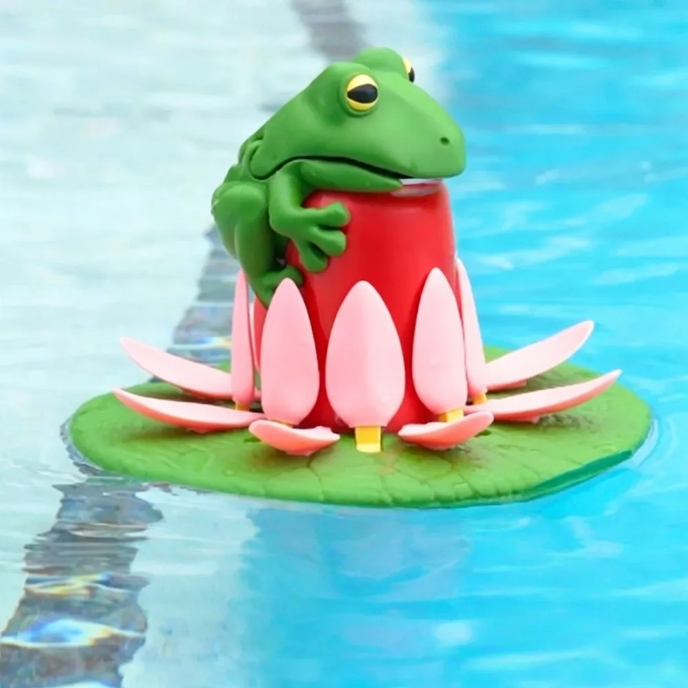 3D Printing Frog Cans Cover Reusable Dust-proof Movable Mouth Frog Jar Lid Leakproof Universal Soda Can Lid Drinkware Accessory