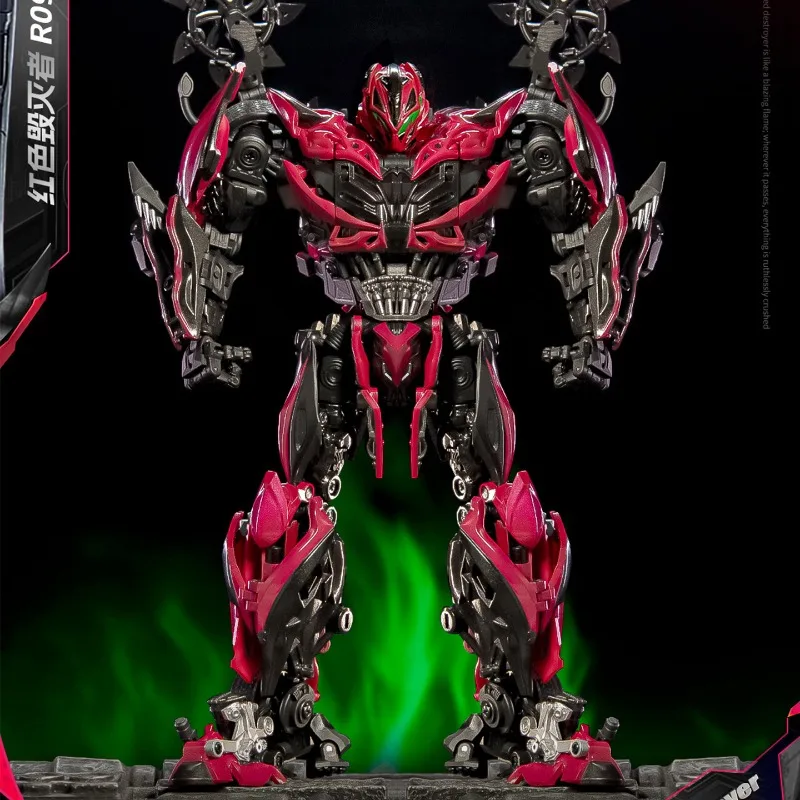 Auf Lager UniqueToys UT-R09 Poisonous Sprite Red Destroyer Movie 4-Serie Autobot Transformiertes Spielzeugmodell