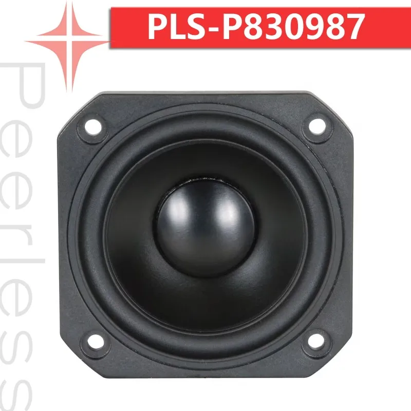 Peerless Denmark P830987 3-Inch Full Range Speaker Multimedia Soundbox Acoustic Loudspeaker for Home Entertainment
