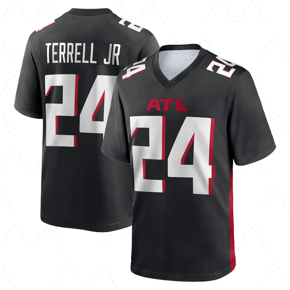 2026 Summer Atlanta American Football Rugby Jersey Men Women Training Sportswear Cycling Short Sleeve T Shirt