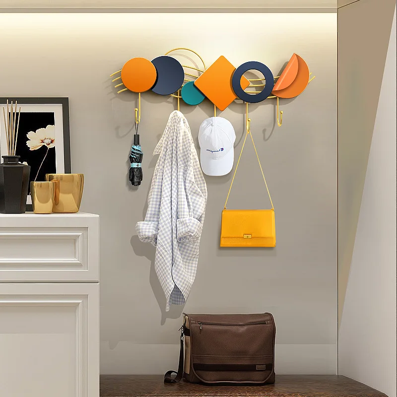 رفوف المعاطف الداخلية للفندق منظم فاخر لتوفير المساحة رفوف المعاطف البلاستيكية المعدنية الحديثة رخيصة أثاث المدخل بورت مانتو