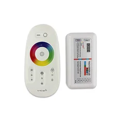 2.4G RF RGB RGBW LED Controler Touch Screen DC12-24V 18A Remote Controller Channel For RGB / RGBW 5050 3528 5630 LED Strip