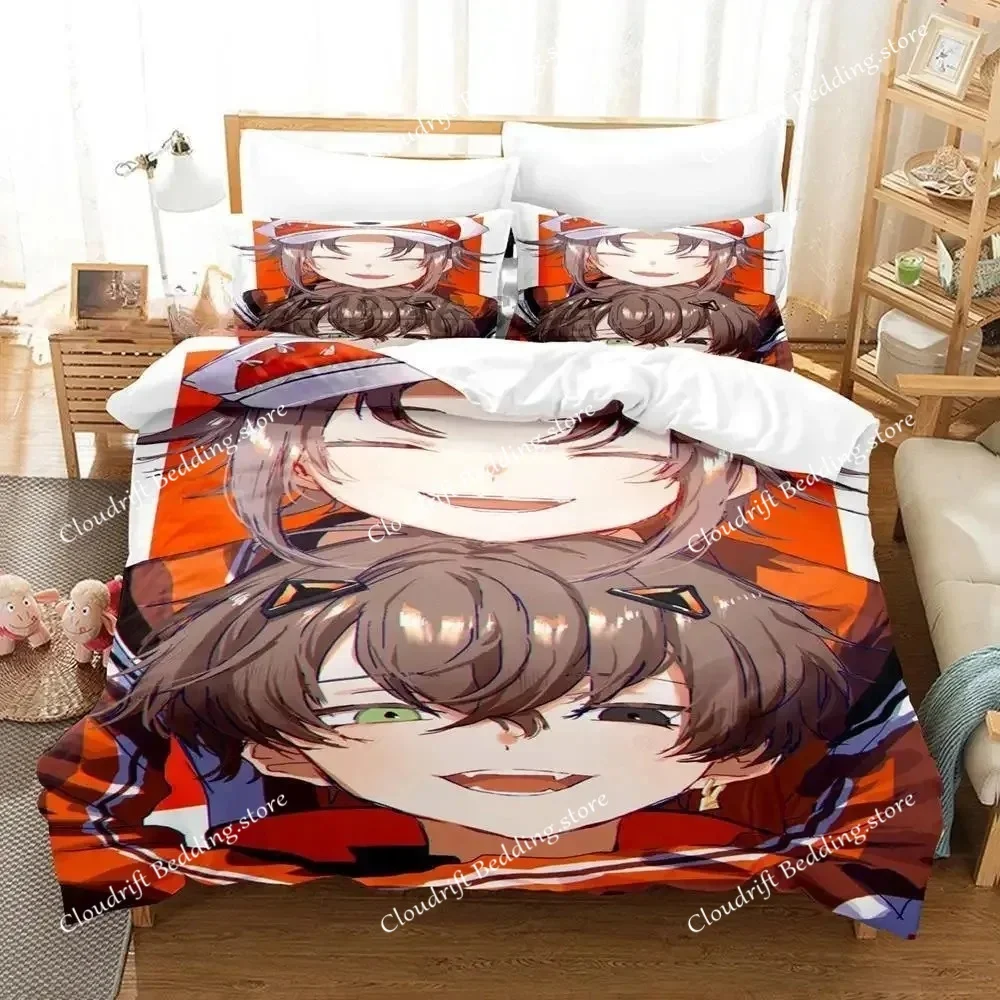

Mysta Rias Bedding Set Single Twin Full Queen King Size Bed Set Adult Kid Bedroom Duvet cover Sets 3D Print Anime Kawaii Girls
