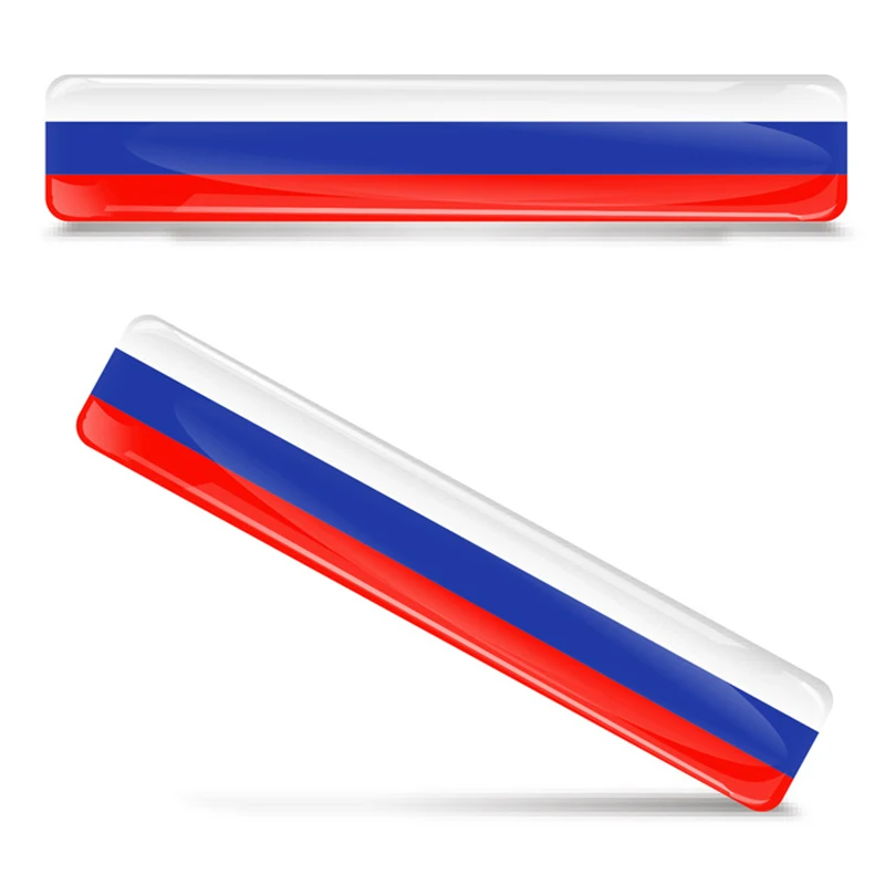 3D Reflective National Flag Sticker Motorcycle Accessories Car Decal British Italy USA France Russia Spain Brazil Chile ukraine