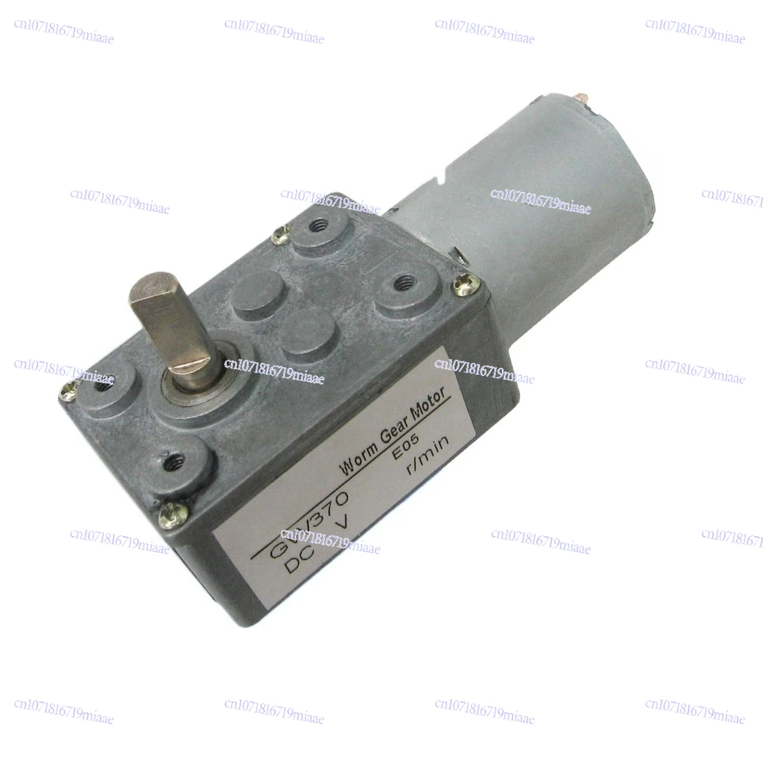 

Двигатель постоянного тока 12В/24В с червячной передачей и датчиком Холла